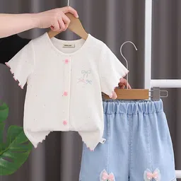 INCLUD Girls Top with Shorts-image-82
