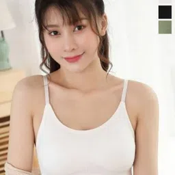 UNDER 1000 Pack Of 3 Dry Fit Full Coverage Lightly Padded Cotton T-shirt Bra-image-41