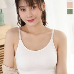 UNDER 1000 Pack Of 3 Bra Full Coverage Rapid-Dry Cotton Camisole Bra With All Day Comfort-37