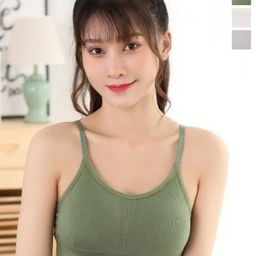 UNDER 1000 Pack Of 3 Bra Full Coverage Rapid-Dry Cotton Camisole Bra With All Day Comfort-picture-15