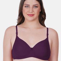 Reveira Lightly Padded Medium Coverage Dry Fit All Day Comfort Seamless Push-Up Bra-46