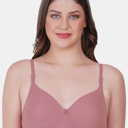 Reveira Lightly Padded Medium Coverage Dry Fit All Day Comfort Seamless Push-Up Bra-16