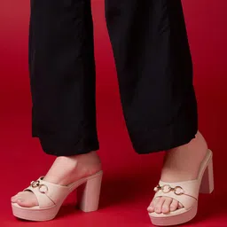Inc 5 Open Toe Party High-Top Block Sandals image 5