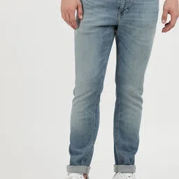 Tommy Hilfiger Men Slim Fit Mildly Distressed Heavy Fade Jeans-picture-10