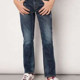 Jack & Jones Junior Boys Straight Fit Clean Look Heavy Fade Pure Cotton Jeans-image-48