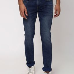 Mufti Men Slim Fit Heavy Fade Jeans-picture-34