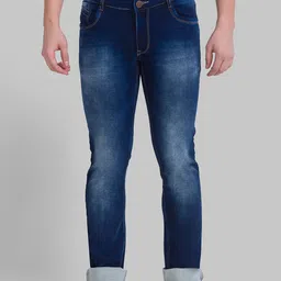 Parx Men Regular Fit Heavy Fade Cotton Jeans-image-27