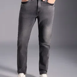 High Star Men Straight TapparedFit Light Fade Cotton Jeans-image-68