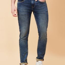 Being Human Men Slim Fit Heavy Fade Clean Look Stretchable Jeans-picture-34