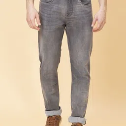Being Human Men Slim Fit Low Distress Heavy Fade Jeans-image-67