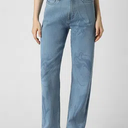 Van Heusen Woman Women Printed Clean Look Heavy Fade Stretchable Jeans-image-70