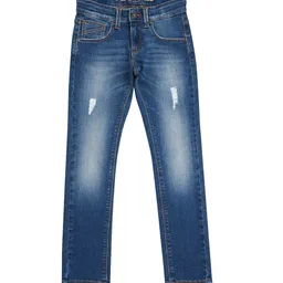 Pepe Jeans Boys Relaxed Fit Low Distress Heavy Fade Cotton Jeans-picture-37