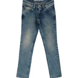 Pepe Jeans Boys Slim Fit Low Distress Heavy Fade Jeans-image-90