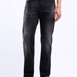 Flying Machine Men Straight Fit Low Distress Heavy Fade Jeans-image-47
