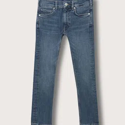 GANT Boys Blue Slim Fit Light Fade Clean Look Jeans-image-67