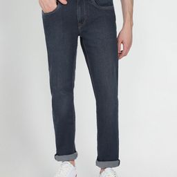 U.S. Polo Assn. Denim Co. Men Slim Fit Low Distress Light Fade Jeans-picture-31