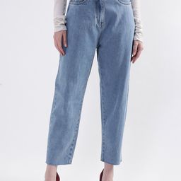 ELLE Women Blue Heavy Fade Cotton Jeans-image-29