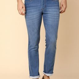 V-Mart Men Mid Rise Clean Look Light Fade Jeans-image-49