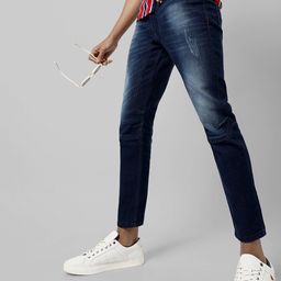 Campus Sutra Men Smart Slim Fit Mildly Distressed Heavy Fade Stretchable Cotton Jeans-image-42