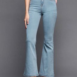 Miss Chase Women Bootcut High-Rise Mildly Distressed Light Fade Stretchable Jeans-picture-10