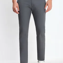 Allen Solly Men Slim Fit Mid-Rise Regular Trousers-image-57