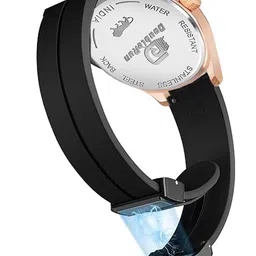DOUBLERUN Unisex Dial & Bracelet Style Straps Analogue Chronograph Watch H05N16015 image 5