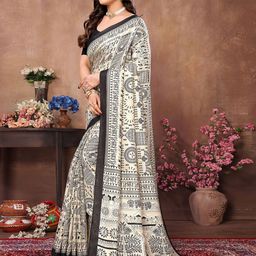 ODETTE Warli Khadi Saree-picture-10