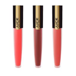 JUICE Multi Set of 3 Matte Lip Tint - Flare M-06, Cranberry M-22, Madly Maroon M-43-11