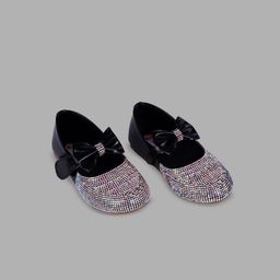 Minesole Girls Woven Design PU Espadrilles-image-67