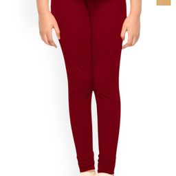 Tik Tok WEARS Girls Pack Of 2 Churidar-Length Leggings-image-56