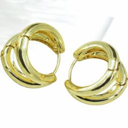 J & C Fashion Are Stainless Steel Gold-Plated Earrings-image-91