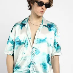 Campus Sutra Men Comfort Opaque Printed Casual Shirt-picture-24