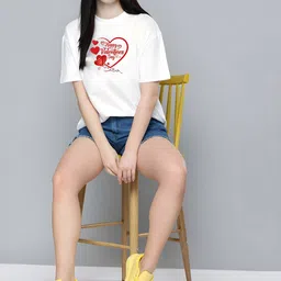 KAIDO Women Pure Cotton T-shirt-picture-13