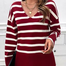 StyleCast Women Striped Sweater Vest-image-68