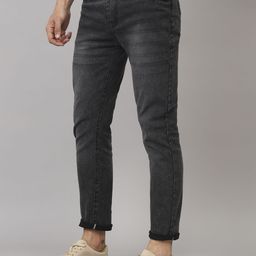 Metronaut Men Classic Tapered Fit Light Fade Jeans-picture-7