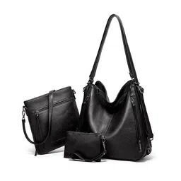 Womanix PU Bucket Hobo Bag with Tasselled-40