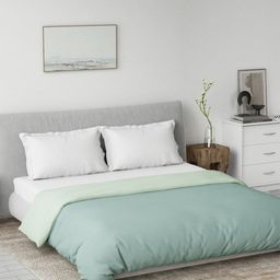 DDecor Spectrum Turquoise Blue Reversible AC Room 180 GSM Cotton Double Bed Quilt-picture-15
