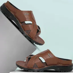 WALKLINE Men Synthetic PU Comfort Sandals-picture-2