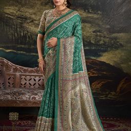 MADHAVPRIYA Bandhani Printed Saree-image-60