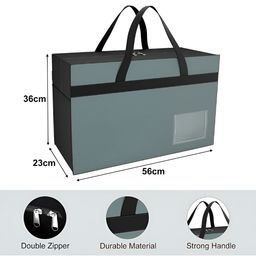 Aura Grey Set of 2 Regular Multi-Utility Organisers image 4