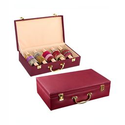 Aura Maroon Set of 2 Regular Jewellery Organiser Organisers-13