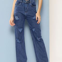 CORSICA Women Mildly Distressed Jeans-image-72