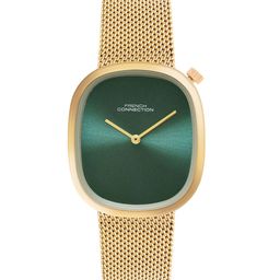 French Connection Women Dial & Stainless Steel Bracelet Style Straps Analogue Watch FCN0112NGM-21