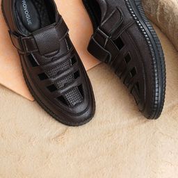 Provogue Men Textured Velcro Sandal-picture-47