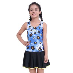 SHIFTER Girls Printed Quick-Dry Swimming Dress-image-49