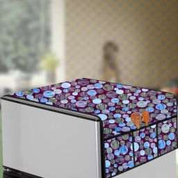 The Furnishing Tree Multi Plastic Refrigerator Cover-image-52