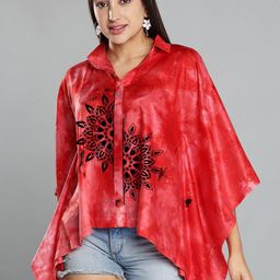 LetsDressUp Tie and Dye Extended Sleeves Kaftan Top-image-67
