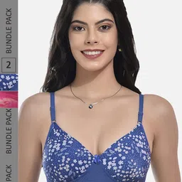 StyFun Pack Of 2 Non-wired Lightly Padded Seamless Everyday Bra With All Day Comfort-16