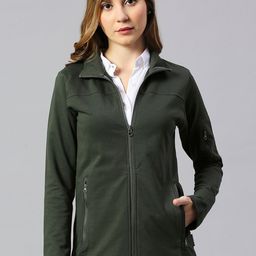 Dream of Glory Inc Antimicrobial Pure Cotton Open Front Jacket-image-0