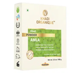 Khadi Organique Amla Powder for Hair - 100g-image-9